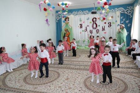 "Көбелек" ортаңғы тобының "Ана - аса қымбат жан" атты  8- Наурыз  мерекесіне арналған ертеңгілігі.