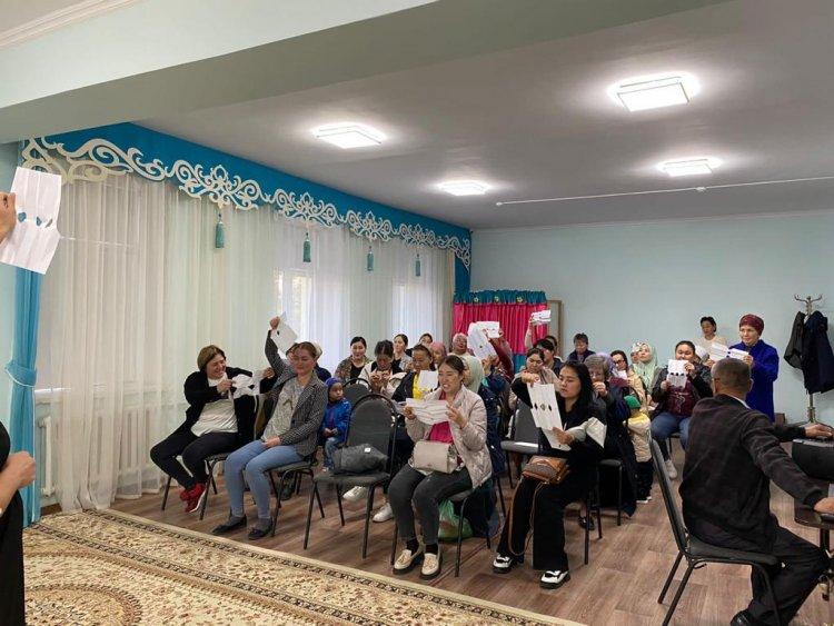 "Ұлпа қарлар" ата - аналарға арналған тренинг