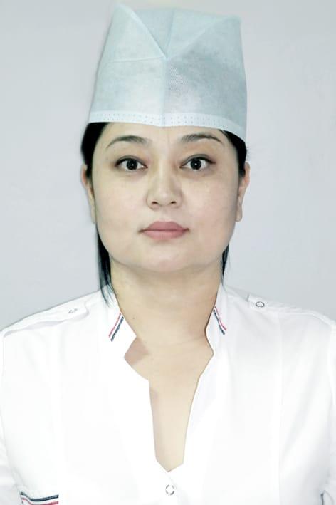 Медбике   Заурбекова Жадыра Тоқтаровна