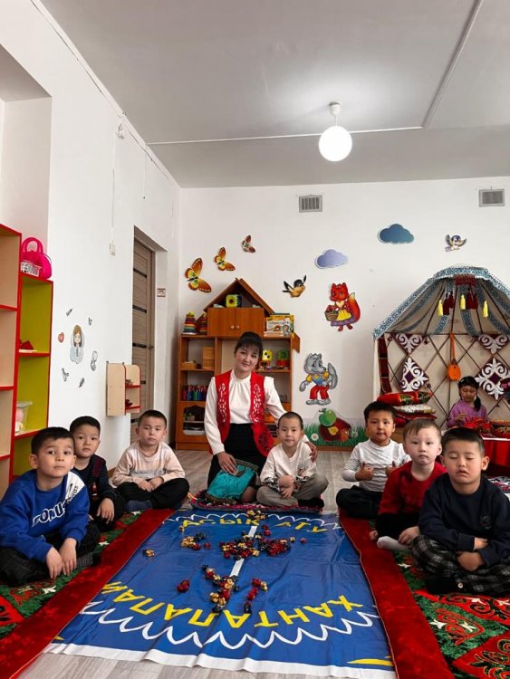 "Ұлттық тәрбие негізі - балабақшада" тақырыбында іс - шара