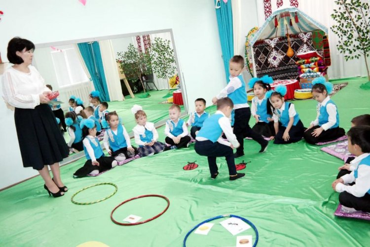 "Күншуақ" мектепалды тобы "Сауат ашу" еліне саяхат ойын іс - әрекеті