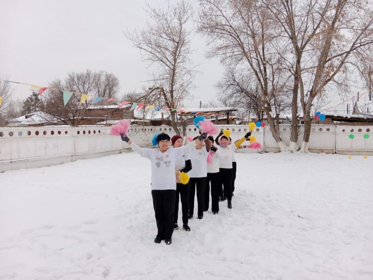 "Қыс қызығы" қызметкерлер арасында эстафета