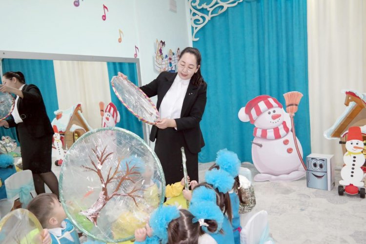 "Қыс қызығы" тақырыбында ойын түрінде ұйымдастырылған іс - әрекет